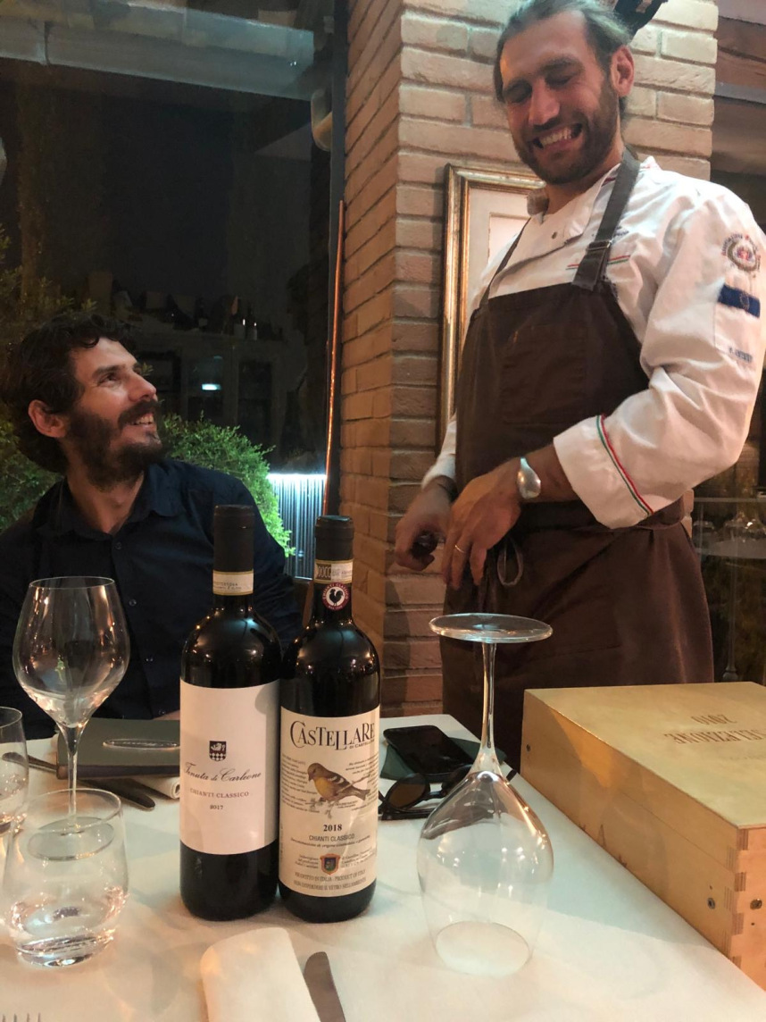Wine tasting Montepulciano at a Tuscan winery